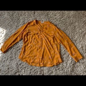 EXPRESS floral blouse